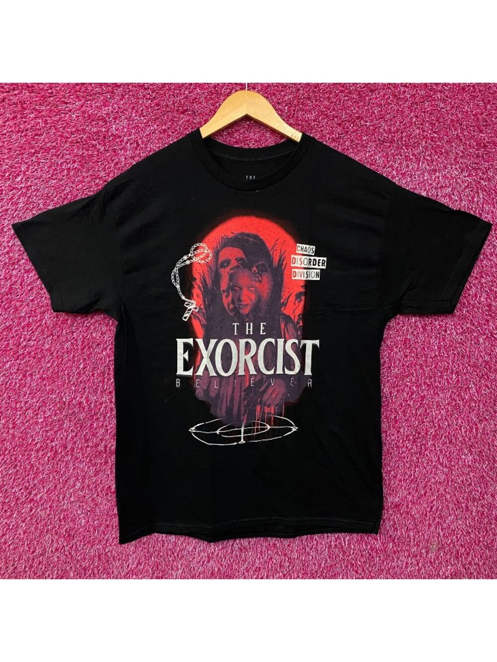 The Exorcist: Believer "Chaos Disorder Division" Graphic T-Shirt Large